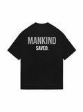 BLACK MANKIND OVERSIZED TEE