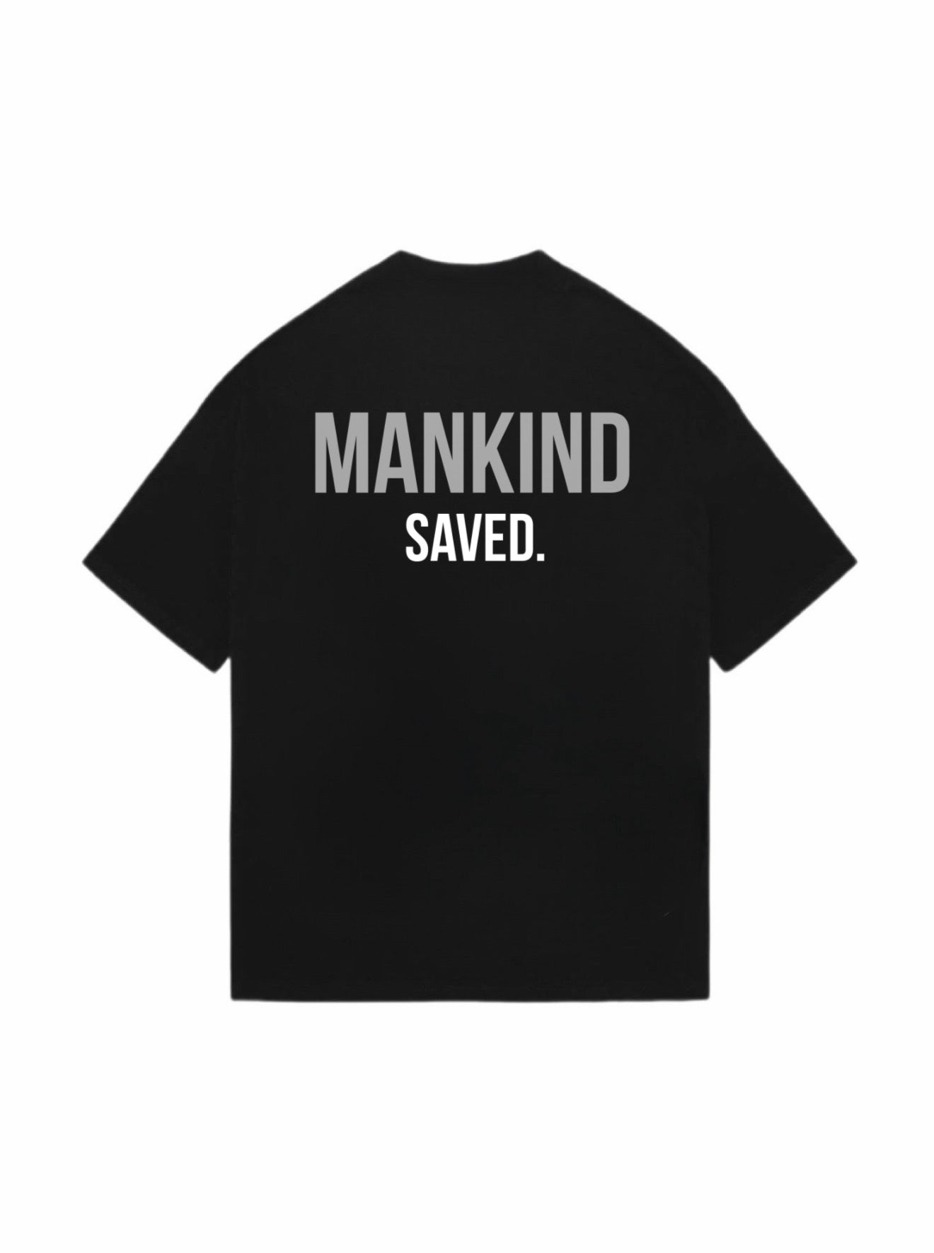 BLACK MANKIND OVERSIZED TEE