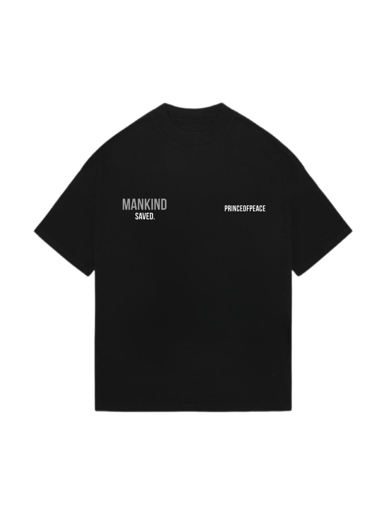 BLACK MANKIND OVERSIZED TEE