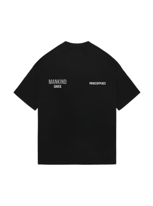 BLACK MANKIND OVERSIZED TEE